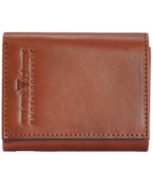 Men's Barbour Torridon Leather Bi Fold Wallet - Cognac