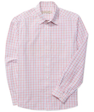Men's R.M. Williams Organic Cotton Classic Shirt - Regular Fit - Blue / White / Red