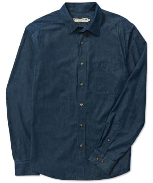 Men's R.M. Williams Organic Cotton Classic Shirt - Regular Fit - Indigo Rinse