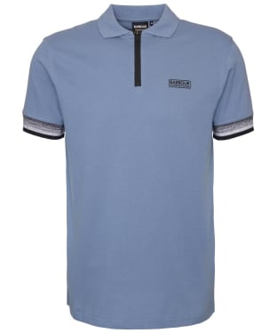 Men's Barbour International Twist Polo Shirt - Flint Blue