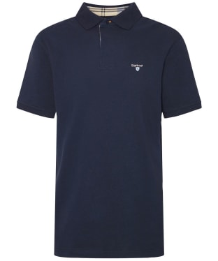 Men's Barbour Hart Short Sleeve Polo Shirt - Navy