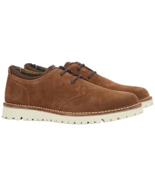 Men's Barbour Acer Derby Shoes - Chocco Suede