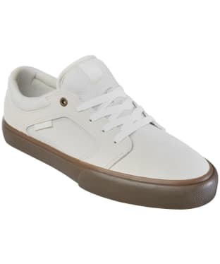 Men's Emerica Cadence Suede Skate Shoes - White / Gum