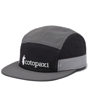 Cotopaxi Tech 5-Panel Hat - Black / Cinder