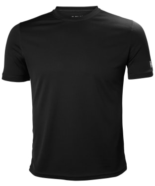 Men's Helly Hansen Tech Quick Dry T-Shirt - Ebony