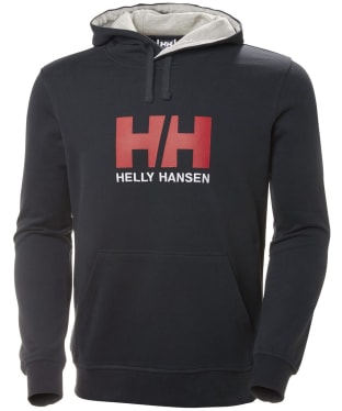 Men's Helly Hansen Logo Hoodie - Navy