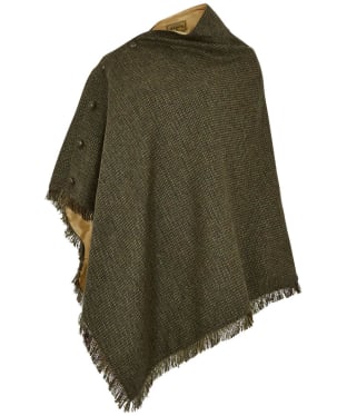 Women's Dubarry Hazelwood Teflon® Tweed Poncho - Heath