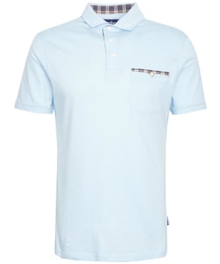Men’s Barbour Corpatch Polo Shirt - Sky