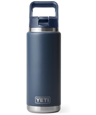 YETI Rambler 26oz Stainless Steel Vacuum Insulated Leakproof Straw Bottle - Navy