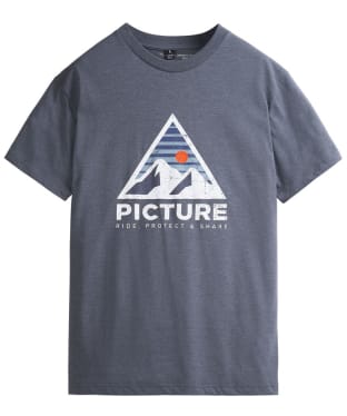 Men's Picture Authentic T-Shirt - Dark Blue Melange