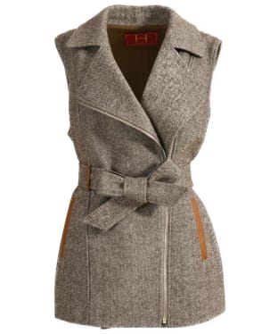 Women's Hunt & Hall Wentworth Tweed Gilet - Tweed