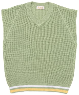 Hay Life Oversized Knitted Tank Top - Light Green