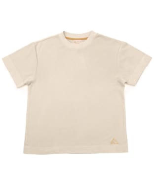 Hay Life Waffle Boxy T-Shirt - Off White