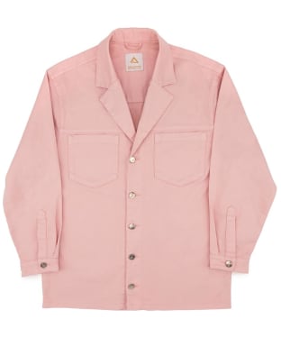 Hay Life Utility Denim Shacket - Light Pink