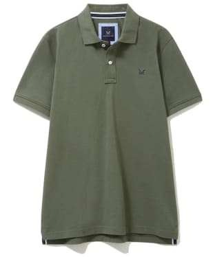 Men's Crew Clothing Classic Pique Polo Shirt - Olive