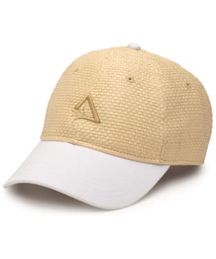 Hay Life Straw Baseball Cap - Natural / White