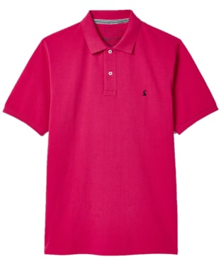 Men's Joules Woody Classic Polo Shirt - Deep Raspberry