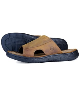 Men's Orca Bay Barbados Leather Padded Sandals - Sand