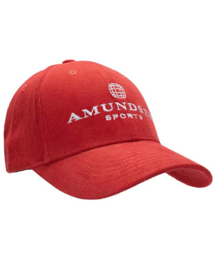 Amundsen Concord Corduroy Baseball Cap - Red