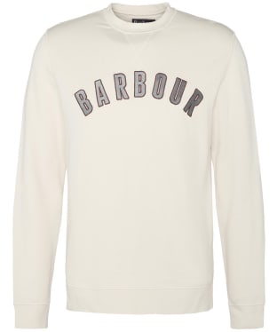 Men's Barbour Danby Logo Crew Neck Sweatshirt - Rainy Day
