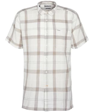 Men's Barbour Croft Short Sleeve Summer Shirt - Saltmarsh Tartan