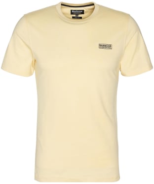 Men's Barbour International Small Logo Tee - Dusty Yellow