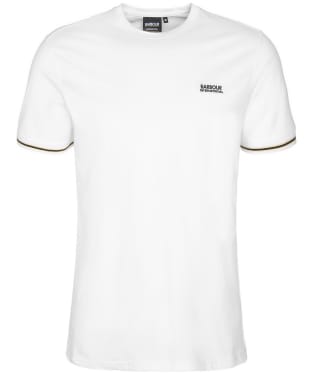 Men's Barbour International Torque Tipped T-Shirt - White