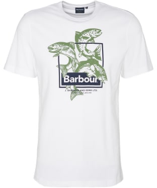Men's Barbour Witton Graphic T-Shirt - White