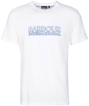 Men's Barbour International Hardy Graphic T-Shirt - White