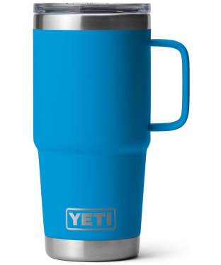 YETI Rambler 20oz Stainless Steel Vacuum Insulated Leak Resistant Travel Mug - Big Wave Blue