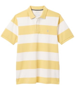 Men's Joules Filbert Polo Shirt - Yellow Stripe