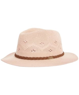 Women's Barbour Flowerdale Trilby Hat - Primrose Pink