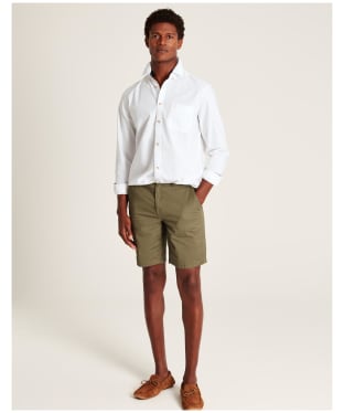 Men’s Joules Oxford Long Sleeve Cotton Shirt - White