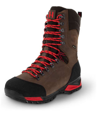 Men’s Härkila Forest Hunter Hi Gore-Tex Leather Boots - Dark Brown