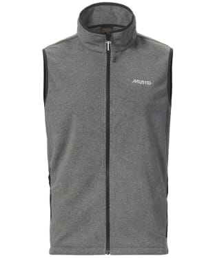 Men's Musto Nautic Fleece Vest - Dark Grey Marl