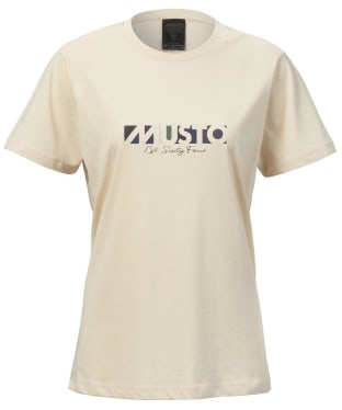 Women’s Musto 1964 Short Sleeved Cotton T-Shirt - Oat