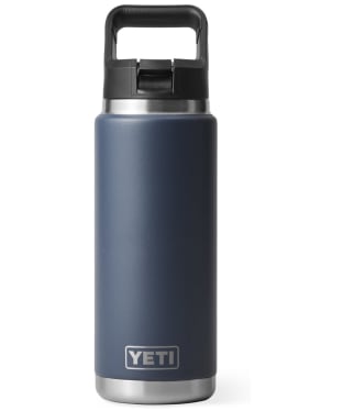 YETI Rambler 26oz Stainless Steel Vacuum Insulated Leakproof Straw Bottle - Navy