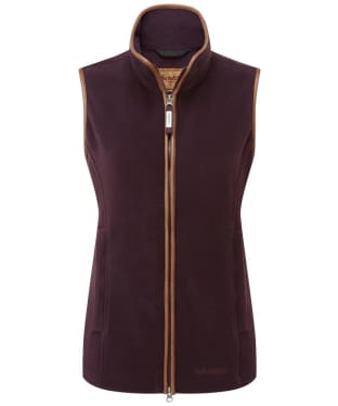 Women's Schoffel Lyndon Fleece Gilet - Port