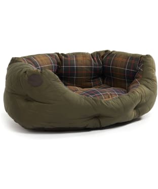 Barbour Quilted Dog Bed 24” - Olive