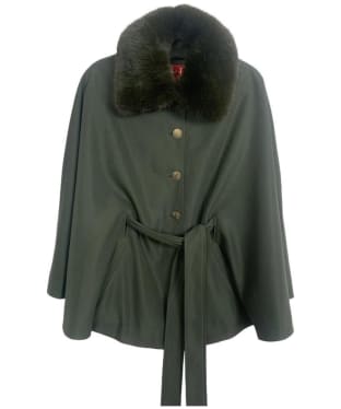 Women's Hunt & Hall Bilsdale Water Resistant Cape - Forest Green