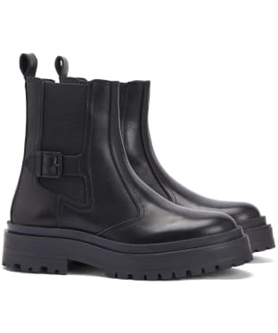 Women's Barbour International Milla Chelsea Boots - Black