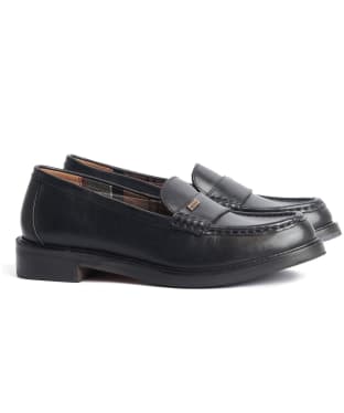 Women's Barbour Francis Loafers - Black