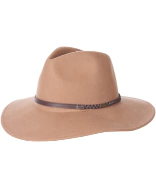 Barbour Tack Fedora Hat - Camel