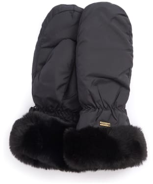 Women's Barbour Primrose Mitts - Black