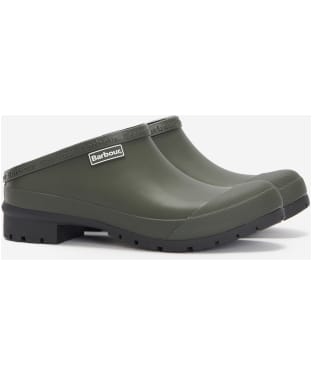 Women's Barbour Quinn Clog Wellingtons - Olive