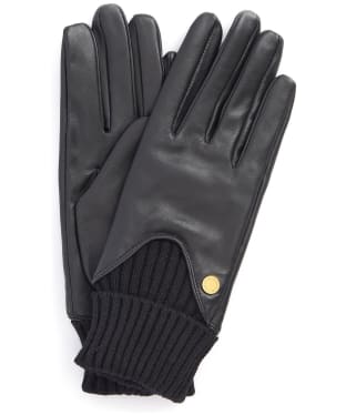 Women's Barbour Deanna Leather Gloves - Black