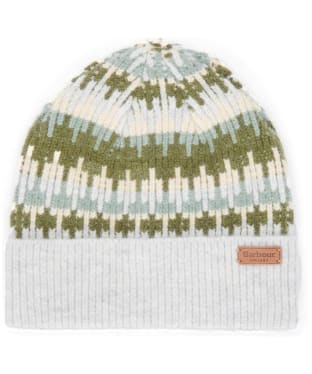 Women's Barbour Craster Beanie Hat - Ancient Loden