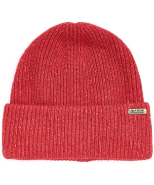 Women's Barbour International Callie Beanie Hat - Scarlet