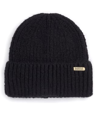 Women's Barbour International Aria Beanie Hat - Black