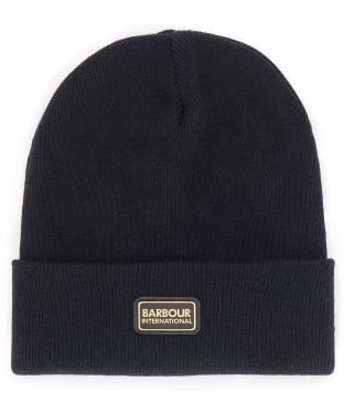 Women's Barbour International Meir Beanie Hat - Black